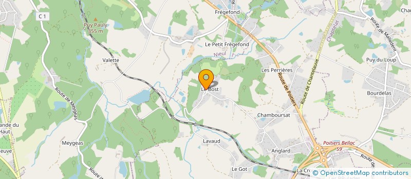 localisation de l'entreprise 932 702 525   COUZEIX