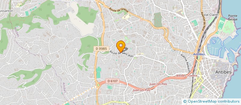 localisation de l'entreprise 932 708 217   ANTIBES