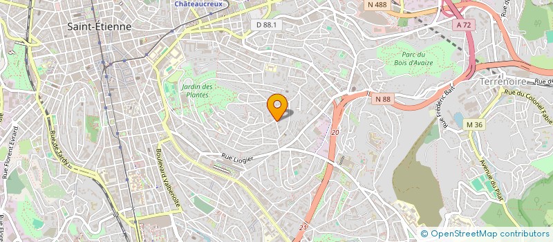 localisation de l'entreprise 932 731 672   SAINT-ETIENNE