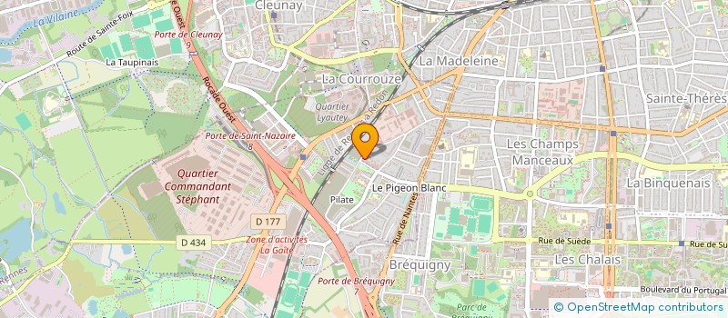 localisation de l'entreprise 932 738 032   SAINT-JACQUES-DE-LA-LANDE