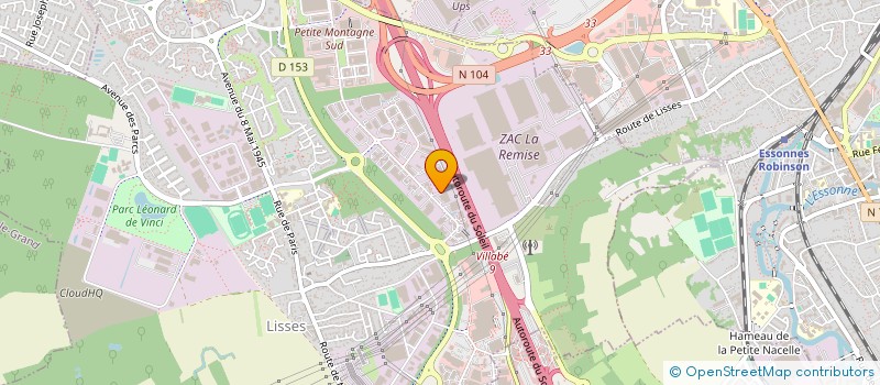 localisation de l'entreprise 932 768 732 à LISSES