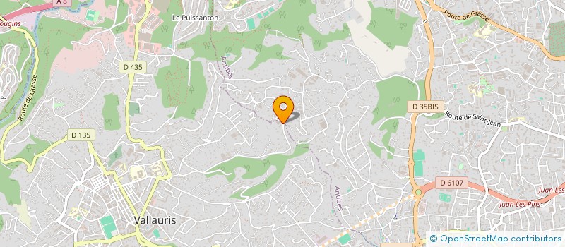 localisation de l'entreprise 932 784 739   VALLAURIS