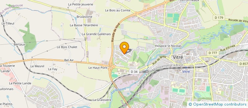 localisation de l'entreprise 932 790 769   LOUVIGNE-DE-BAIS