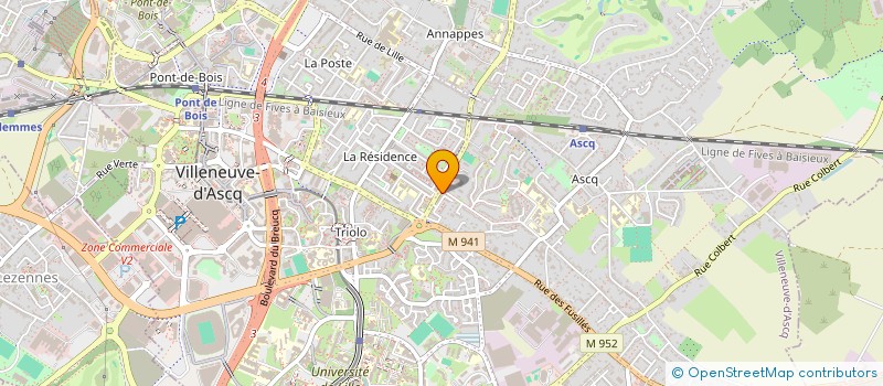 localisation de l'entreprise 932 820 095   VILLENEUVE-D'ASCQ