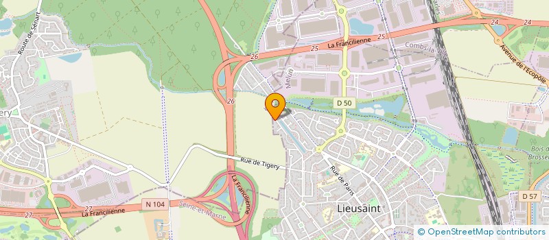 localisation de l'entreprise 932 862 287   LIEUSAINT