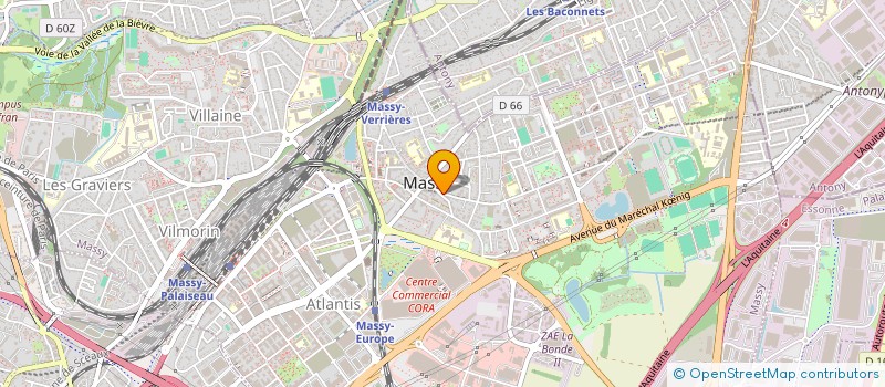 localisation de l'entreprise 932 878 564   MASSY