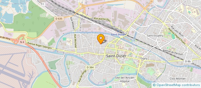 localisation de l'entreprise 932 882 863 à SAINT-DIZIER