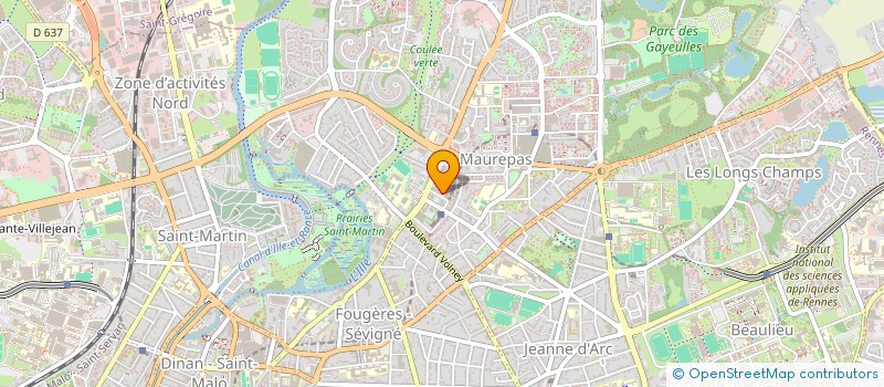 localisation de l'entreprise 932 915 853   RENNES