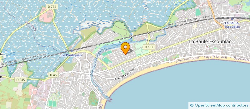 localisation de l'entreprise 932 927 254  à LA BAULE-ESCOUBLAC