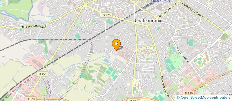 localisation de l'entreprise 932 939 382 à CHATEAUROUX