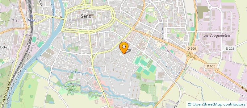 localisation de l'entreprise 932 942 253   MONTEVRAIN