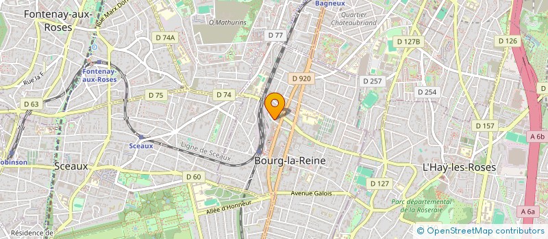 localisation de l'entreprise 932 955 891 à BOURG-LA-REINE