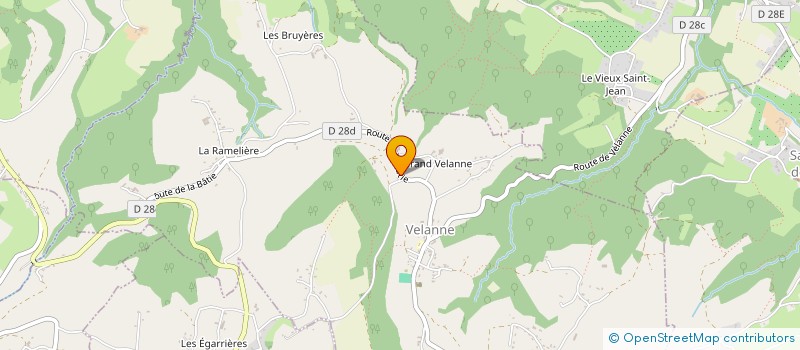 localisation de l'entreprise 932 977 192   VELANNE