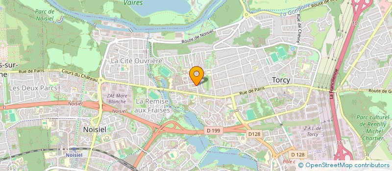 localisation de l'entreprise 932 978 554 à TORCY