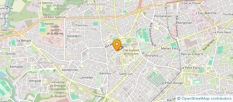 localisation de l'entreprise 932 980 345  à BREST