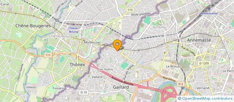 localisation de l'entreprise 932 983 471   GAILLARD