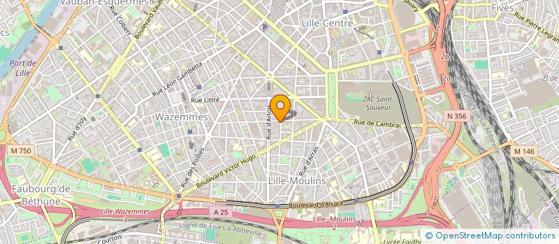 localisation de l'entreprise 932 986 516 à LILLE