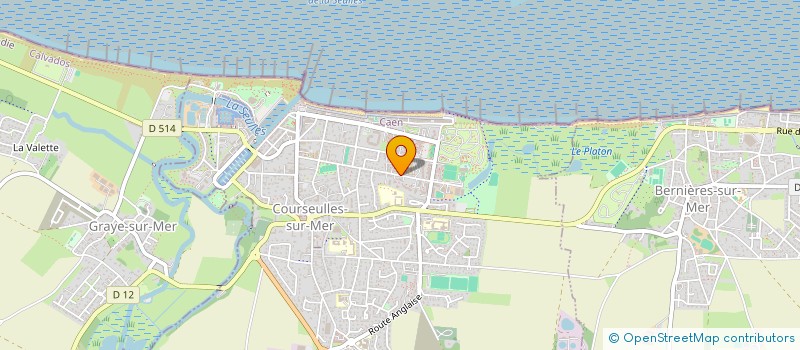 localisation de l'entreprise 932 995 400   COURSEULLES-SUR-MER