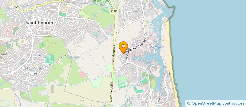 localisation de l'entreprise 933 005 597   SAINT-CYPRIEN