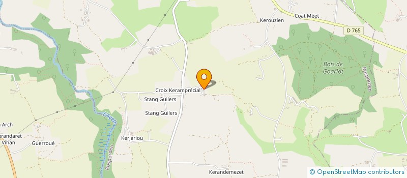 localisation de l'entreprise 933 007 890   ROSPORDEN