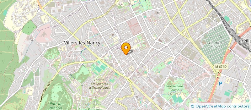 localisation de l'entreprise 933 014 110   NANCY