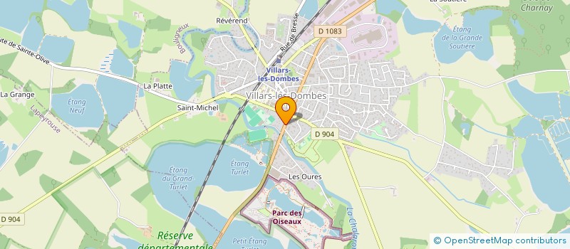 localisation de l'entreprise 933 015 117   VILLARS-LES-DOMBES