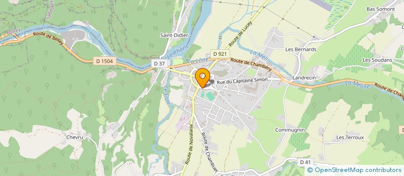 localisation de l'entreprise 933 016 826   YENNE