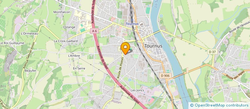 localisation de l'entreprise 933 019 408   TOURNUS