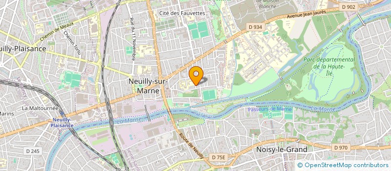 localisation de l'entreprise 933 039 513   NEUILLY-PLAISANCE