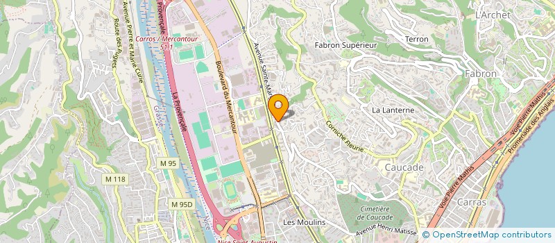 localisation de l'entreprise 933 060 337   NICE