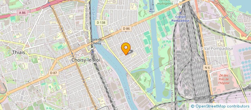 localisation de l'entreprise 933 084 329   CHOISY-LE-ROI