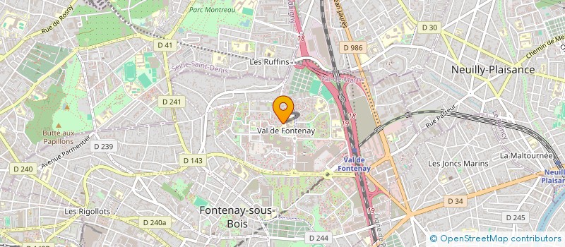 localisation de l'entreprise 933 114 258  à FONTENAY-SOUS-BOIS