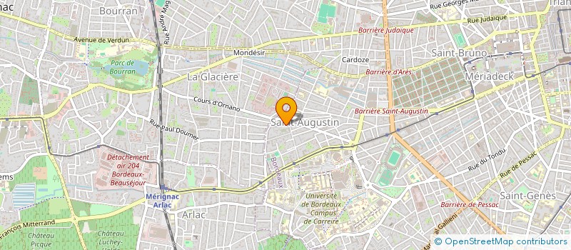 localisation de l'entreprise 933 117 921   BORDEAUX