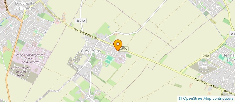 localisation de l'entreprise 933 119 570   CRESSERONS