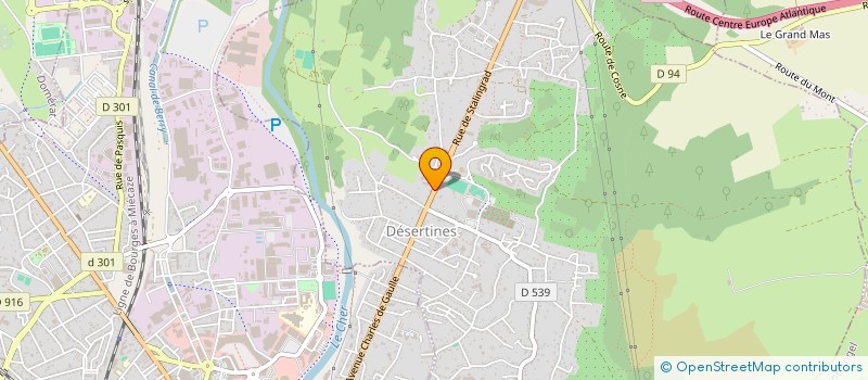 localisation de l'entreprise 933 120 792   MONTLUCON