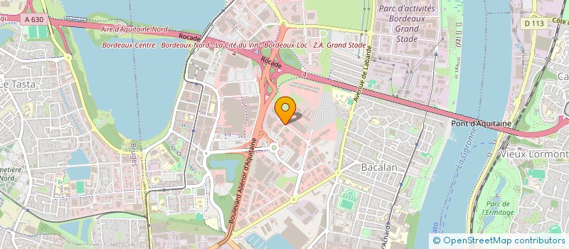 localisation de l'entreprise 933 123 671  à BEGLES