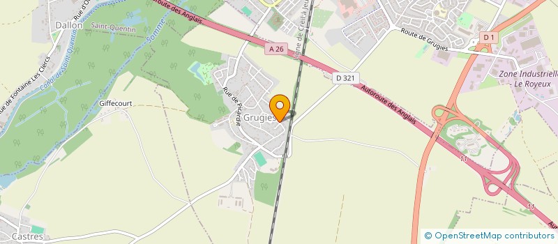 localisation de l'entreprise 933 144 511   GRUGIES