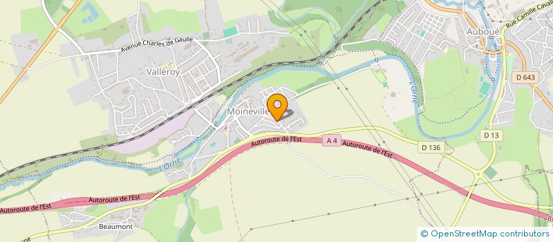 localisation de l'entreprise 933 148 082   MOINEVILLE