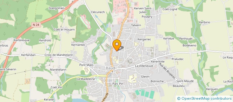 localisation de l'entreprise 933 167 009   BAUD