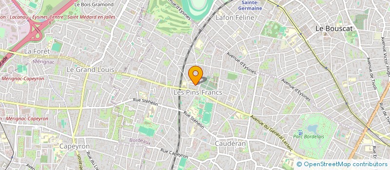 localisation de l'entreprise 933 182 198   MERIGNAC