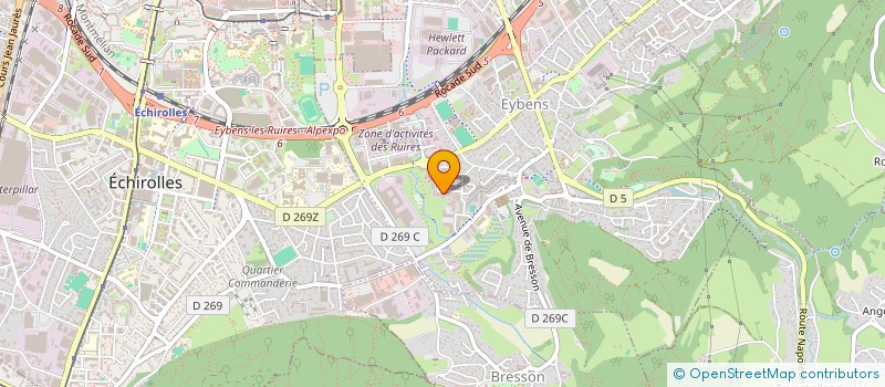 localisation de l'entreprise 933 184 426  à EYBENS