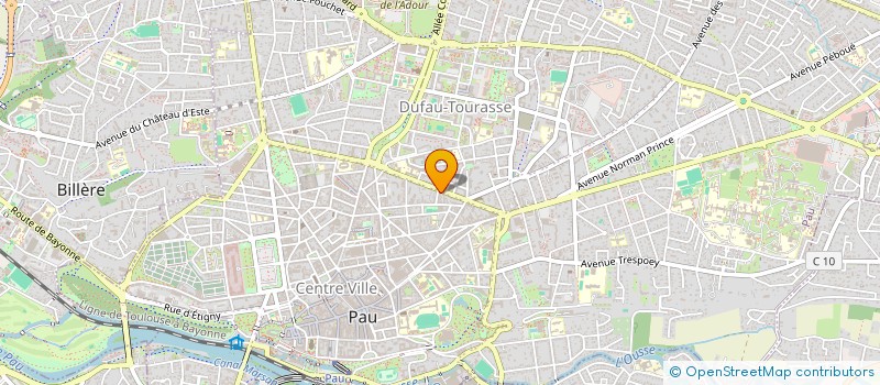 localisation de l'entreprise 933 212 276  à PAU