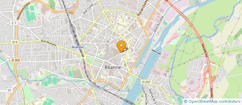 localisation de l'entreprise 933 225 104   ROANNE