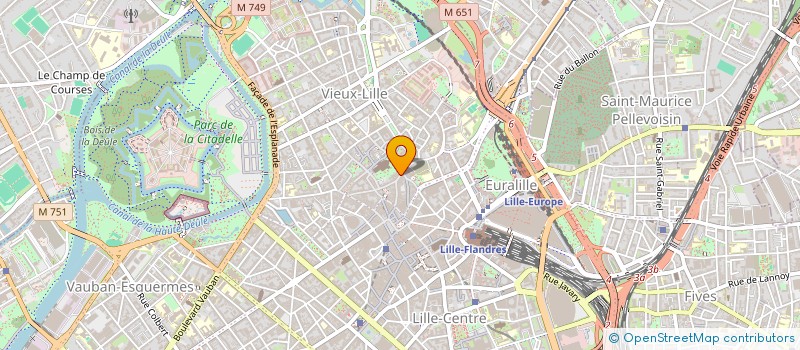 localisation de l'entreprise 933 241 424  à LA MADELEINE