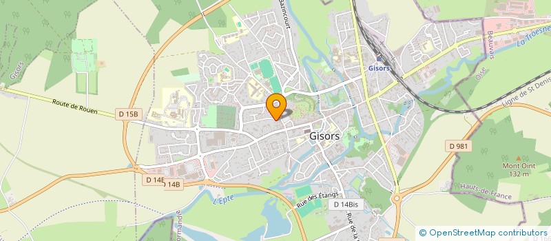 localisation de l'entreprise 933 252 090   GISORS