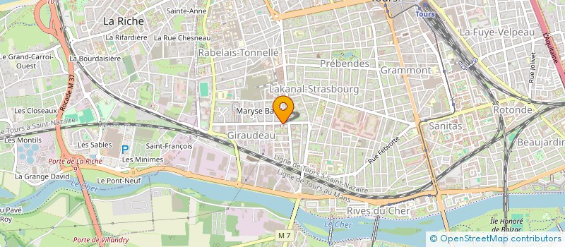 localisation de l'entreprise 933 273 773   TOURS