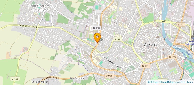 localisation de l'entreprise 933 277 782   MONTHOLON