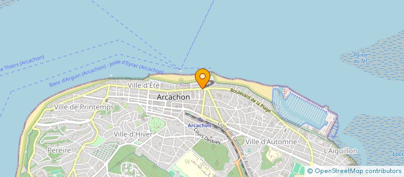 localisation de l'entreprise 933 278 707   ARCACHON