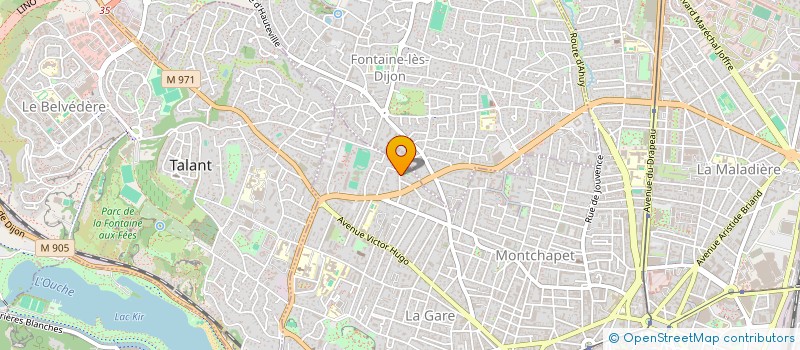 localisation de l'entreprise 933 293 441   DIJON