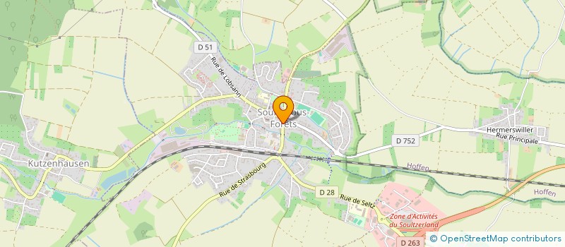 localisation de l'entreprise 933 312 555 à STRASBOURG